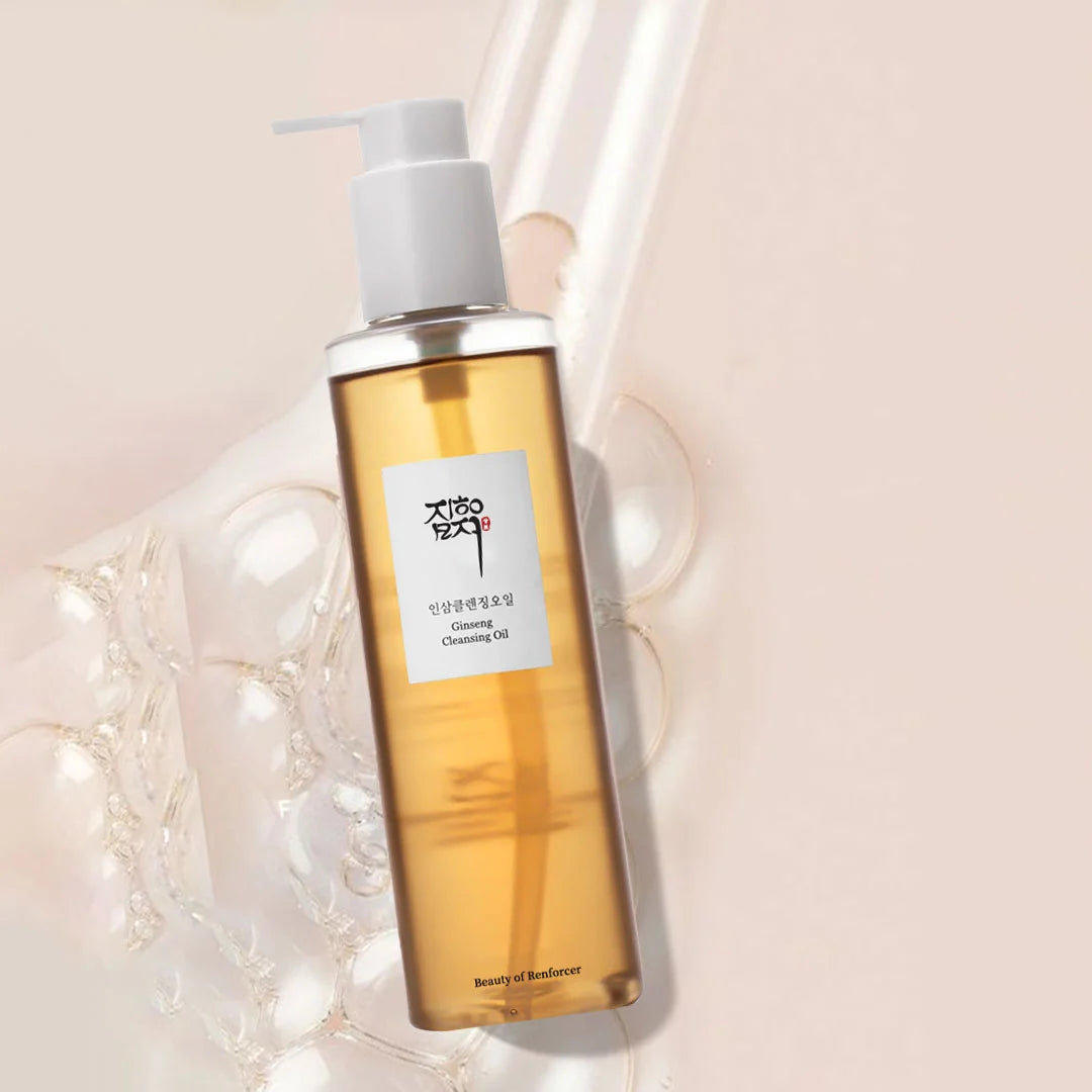 Beauty of Renforcer Ginseng Cleansing Oil – nourishing Korean cleansing oil with ginseng extract for deep makeup removal and radiant skin.