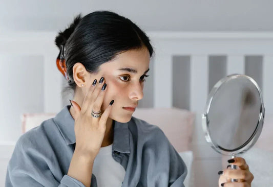 women with dark circles