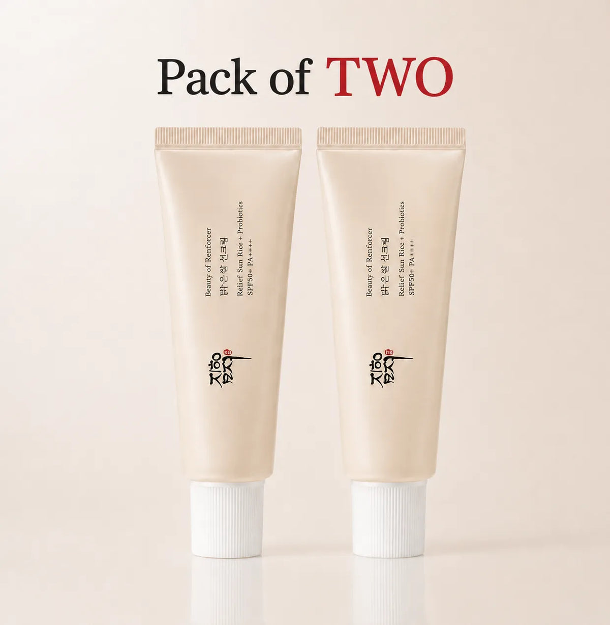 RELIEF SUNSCREEN RICE + PROBIOTICS SPF50+ PA+++
