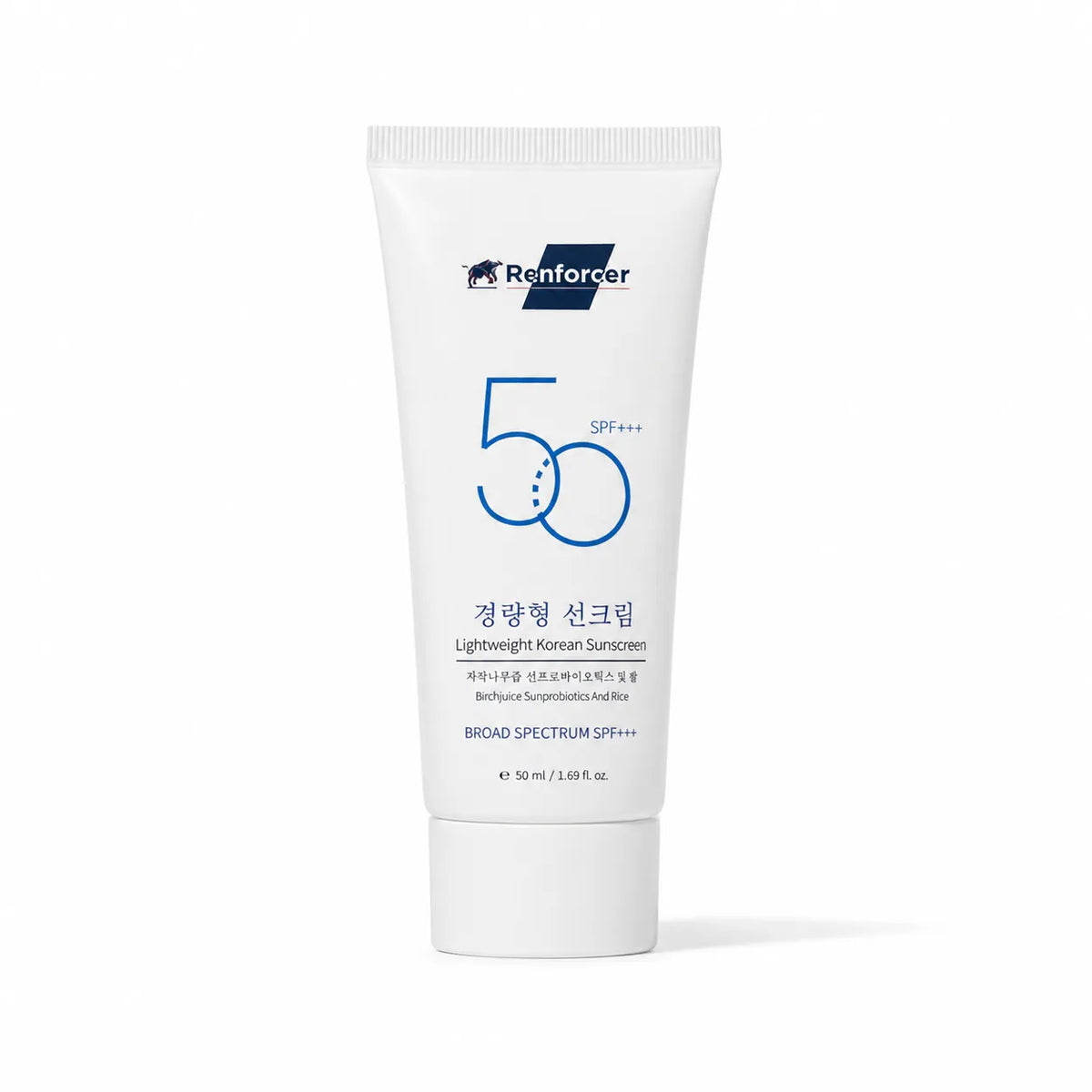 Lightweight Korean Sunscreen SPF 50+ PA+++ | Birch Juice, Sunprobiotics & Rice