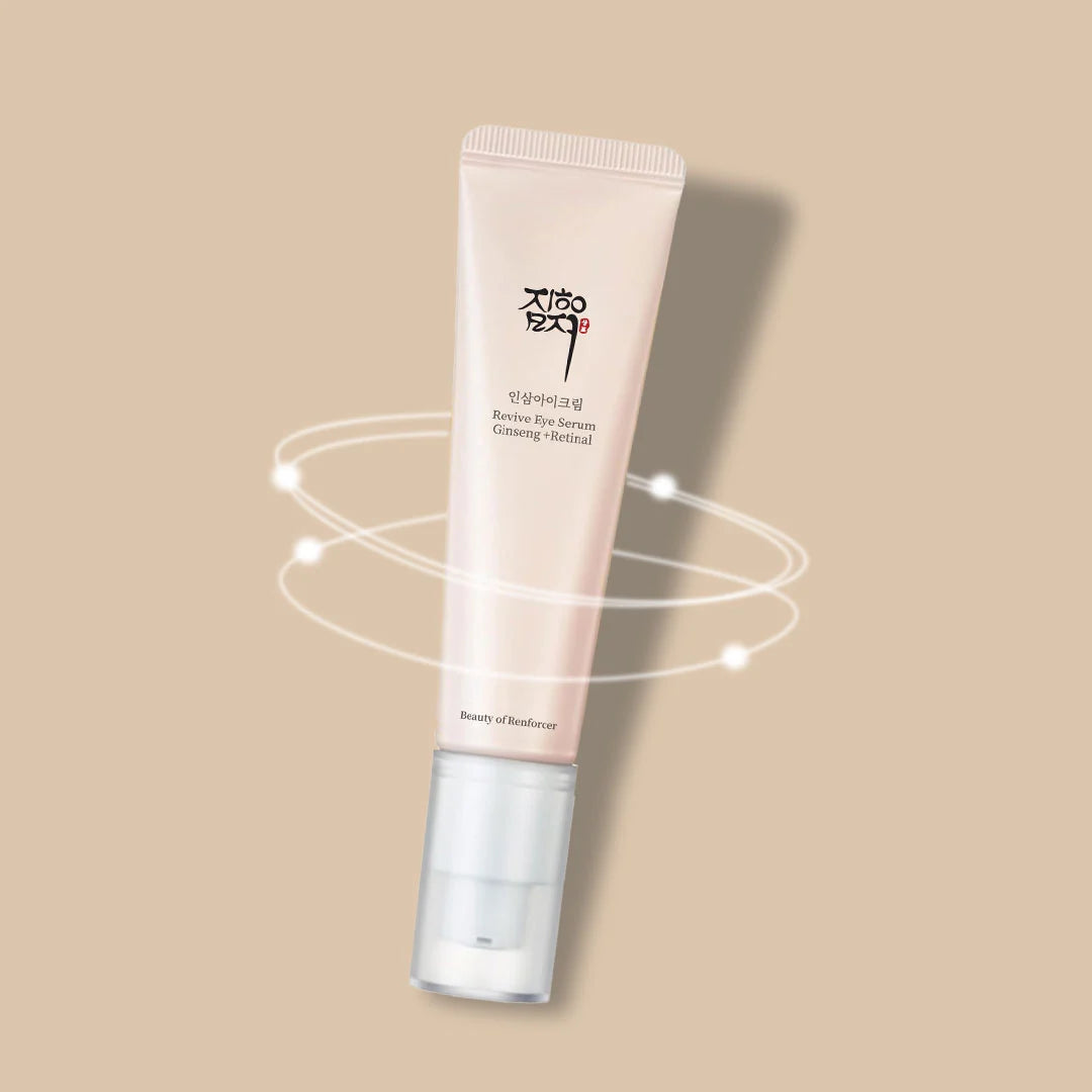 Beauty of Renforcer Revive Eye Serum Ginseng + Retinal – firming anti-aging eye serum for bright, smooth under-eye skin.